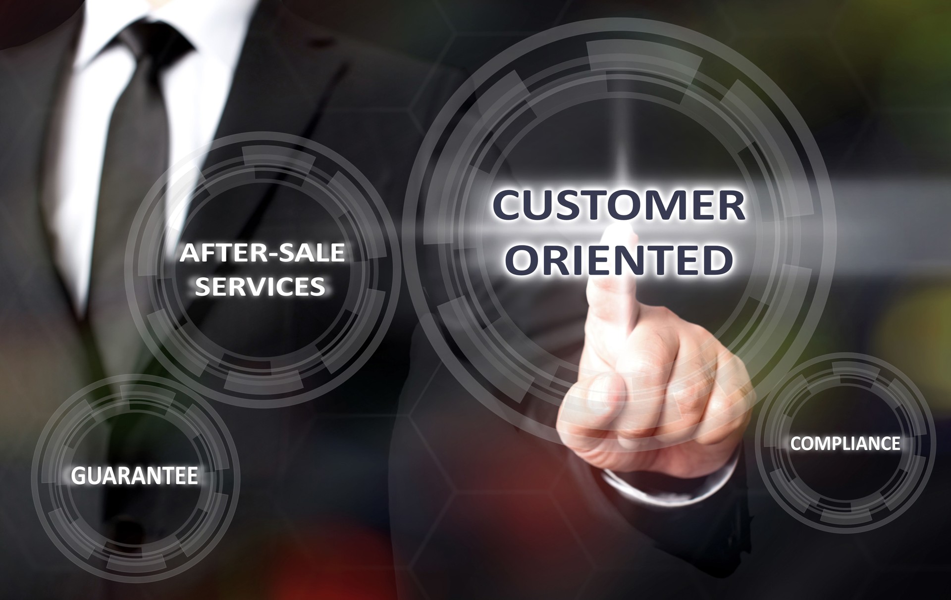 Concept For Customer Oriented Service On Virtual Screen